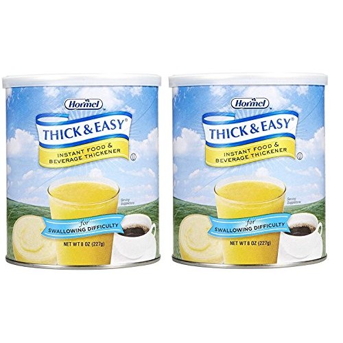 Thick &Amp; Easy Instant Food And Beverage Thickener, 8 Ounce 2 Pack