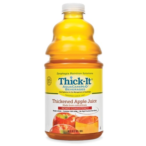 Thick-It Aquacareh2O Apple Juice, Honey Consistency, 64 Oz. Bott