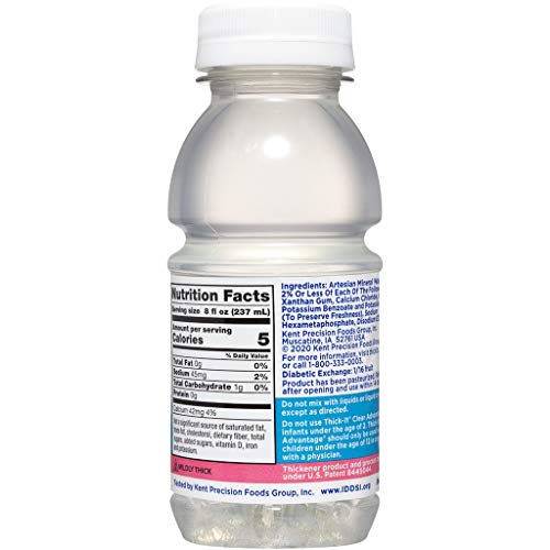 Thick-It Clear Advantage Thickened Water - Mildly Thick/Nectar,