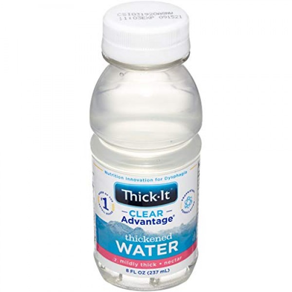 Thick-It Clear Advantage Thickened Water - Mildly Thick/Nectar, ...