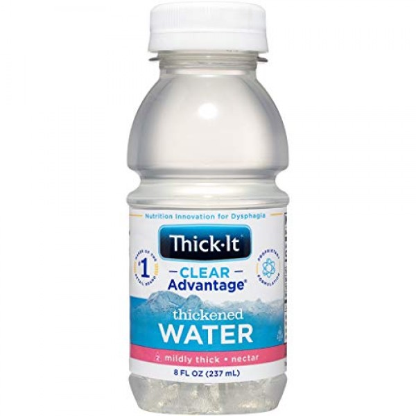 Thick-It Clear Advantage Thickened Water - Mildly Thick/Nectar, ...