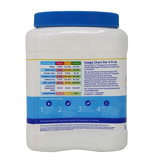 Thick-It Concentrated Instant Food And Beverage Thickener Unflav