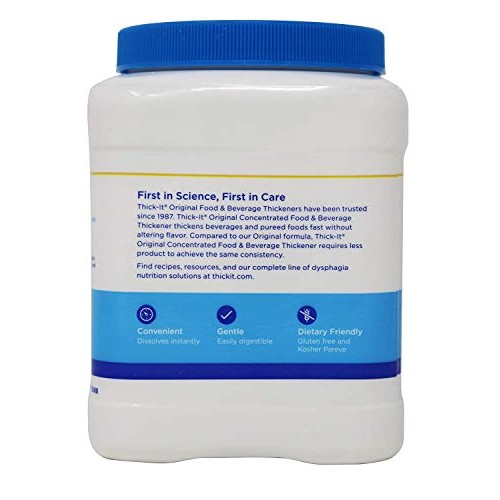 Thick-It Concentrated Instant Food And Beverage Thickener Unflav