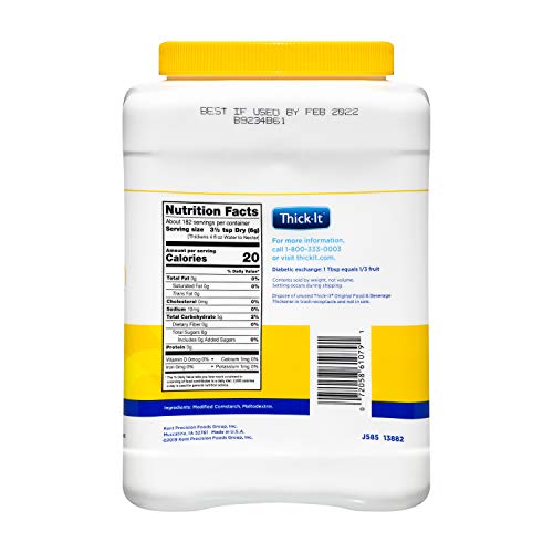 Thick-It Original Food &Amp; Beverage Thickener, 36 Oz Canister