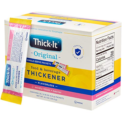 Thick-It Original Food & Beverage Thickener Single-Serve Packets...