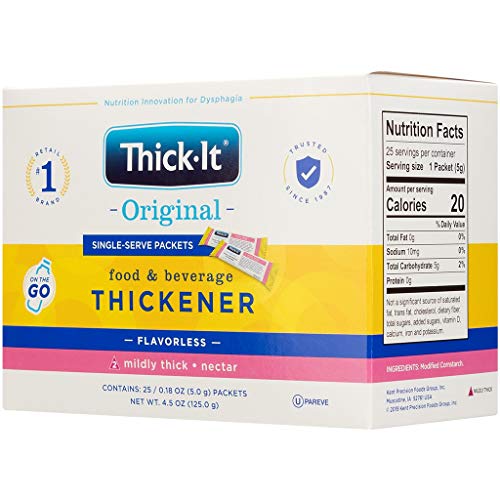 Thick-It Original Food & Beverage Thickener Single-Serve Packets...