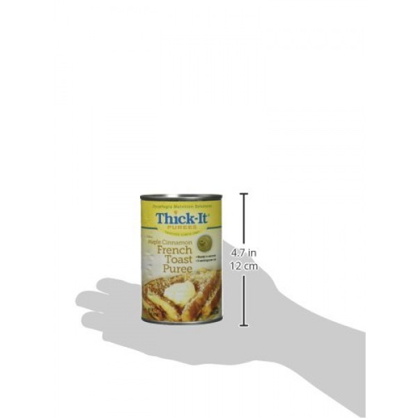 Thick-It Purees Maple Cinnamon French Toast, 15 Oz Can Pack Of 1