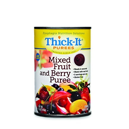 Thick-It Purees Mixed Fruit And Berry, 15 Oz Can Pack Of 12