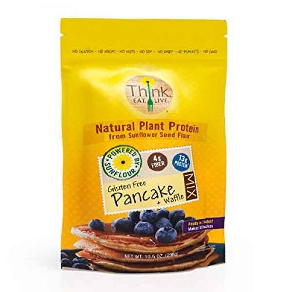 Think Eat Live Gluten Free Pancake & Waffle Mix 10.5 oz. | Sun...