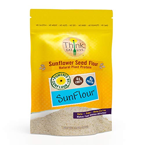 Think Eat Live Sunflour, Sunflower Seed Flour 12 Oz. | Low Car