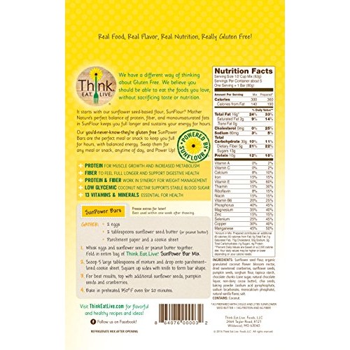 Think Eat Live Sunpower Bar Mix 10.9 Oz. | Delicious Energy Ba