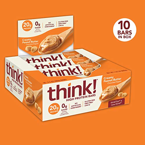 Think! Thinkthin High Protein Bars - Creamy Peanut Butter, 20G