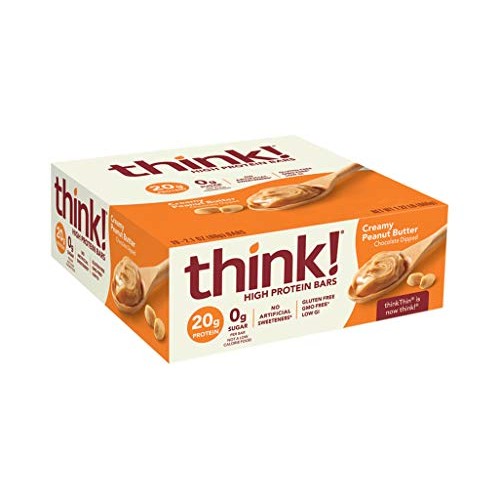 Think! Thinkthin High Protein Bars - Creamy Peanut Butter, 20G