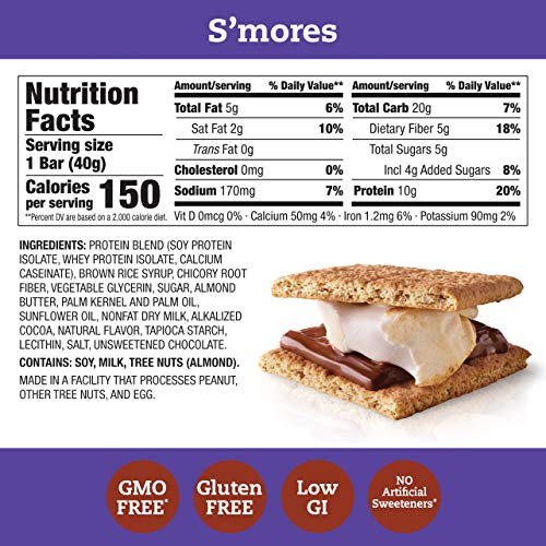 Think! Protein Calorie Bars G Protein, 5G Sugar, No Artificial S