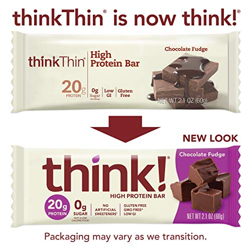 Think! Thinkthin High Protein Bars - Chocolate Fudge, 20G Prot