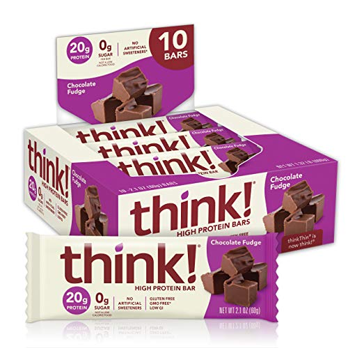 Think! Thinkthin High Protein Bars - Chocolate Fudge, 20G Prot
