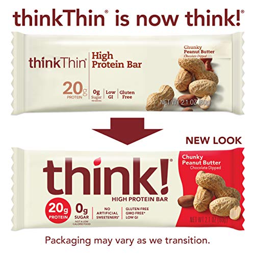 Think! Thinkthin High Protein Bars - Chunky Peanut Butter, 20G