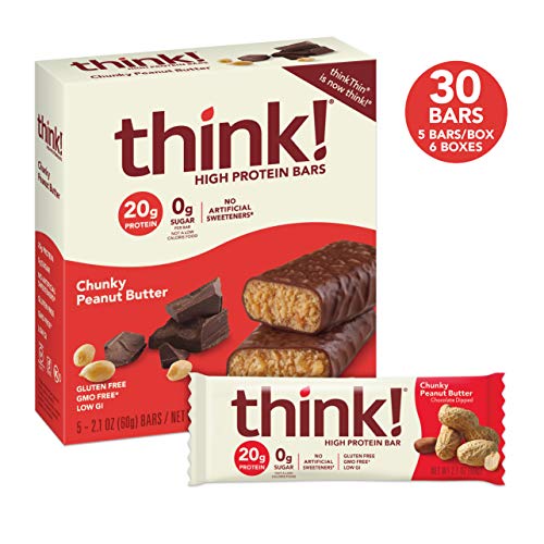 Think! Thinkthin High Protein Bars - Chunky Peanut Butter, 20G