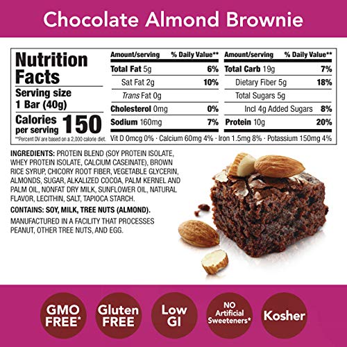 Think! Thinkthin Protein+ 150 Calorie Bars - Chocolate Almond