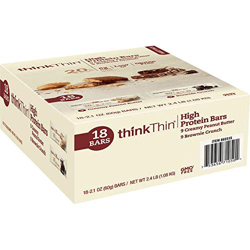 Think Thin High Protein Bar Variety Pack 18 Ct