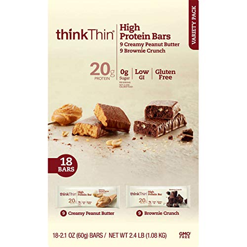 Think Thin High Protein Bar Variety Pack 18 Ct