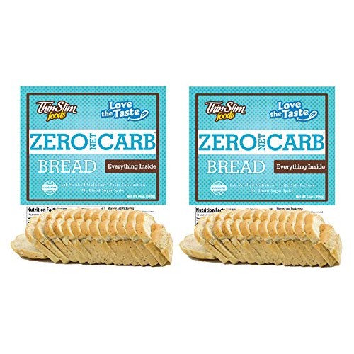 Thinslim Foods Zero Net Carb Bread | Keto | Low Carb | 45 Calori Thinslim Foods Zero Net Carb Bread | Keto | Low Carb | 45 Calori