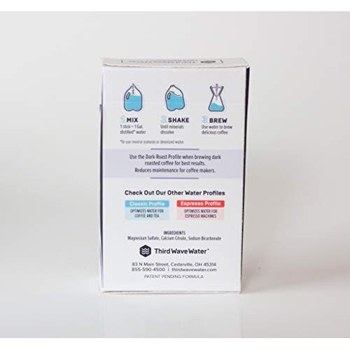 Mineral Enhanced Flavor Optimizing Coffee Brewing Water - Dark R