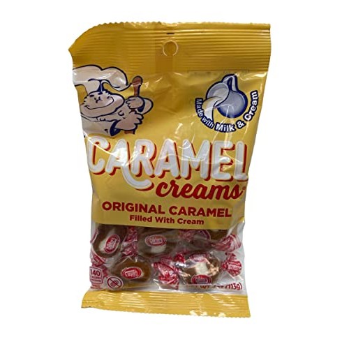 Goetzes Original Caramel Creams Candy Bundle: 2 4Oz Bags &Amp; Th