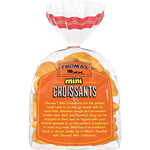 Thomas Mini Plain Croissants, 19 Count - 2 Packs
