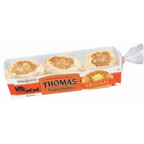Thomas Original Nooks &Amp; Crannies 6 Ct English Muffins 12 Oz