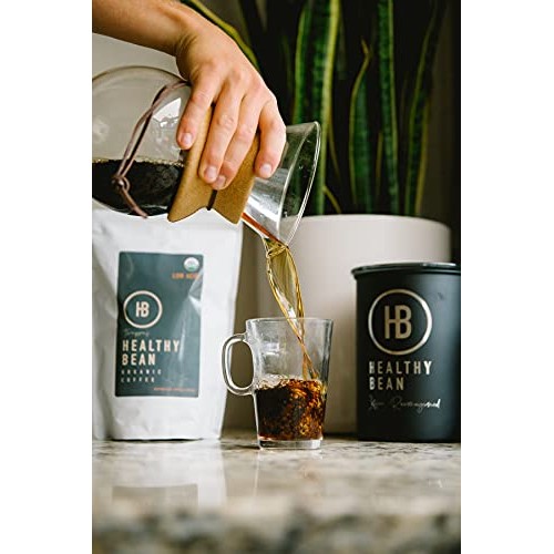 Healthy Bean Coffee - Espresso, Low Acid Coffee | Whole Bean, Or