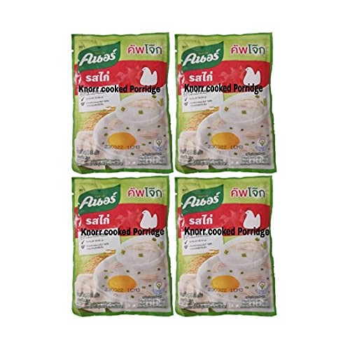 Knorr Cooked Organic Thai Jasmine Rice Porridge, Chicken, 35 Gra