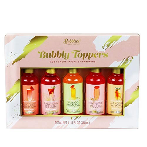 Thoughtfully Gifts, Champagne Toppers Gift Set, 2.3 Ounces Each,