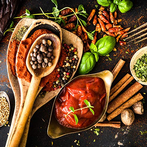 Thoughtfully Gifts, Global Spice And Sauce Set, Includes A Varie