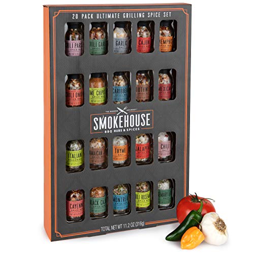Thoughtfully Gifts, Smokehouse Ultimate Grilling Spice Set, Gril