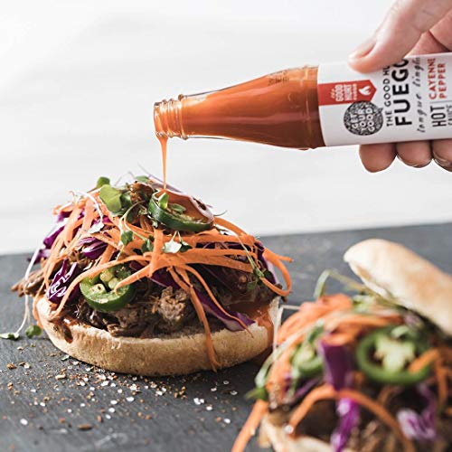 Thoughtfully Gifts, The Good Hurt Fuego: A Hot Sauce Gift Set Fo