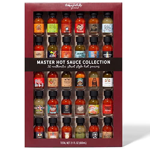 Thoughtfully Gourmet, Master Hot Sauce Collection Sampler Set, F
