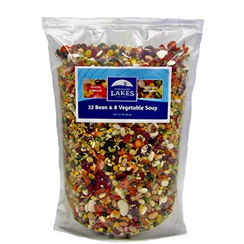 Thousand Lakes 32 Bean And 8 Vegetable Dry Soup Mix - Bulk - 5 P