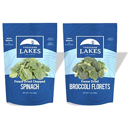 Thousand Lakes Freeze Dried Fruits And Vegetables - Broccoli Flo
