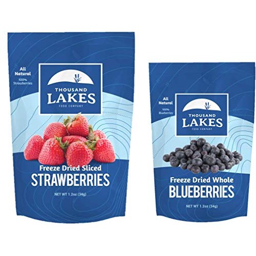 Thousand Lakes Freeze Dried Fruits And Vegetables - Blueberries