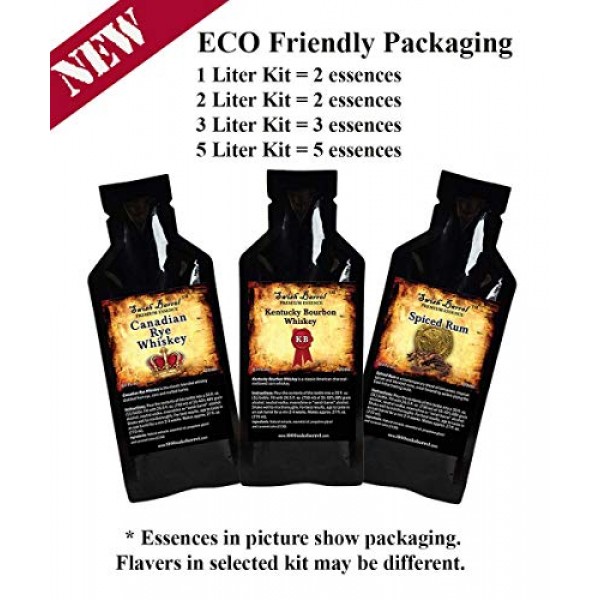 Kentucky Bourbon Whiskey Premium Essence 10 Pack | Bootleg Kit R