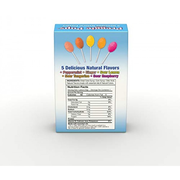 Three Lollies Preggie Pops Variety Pack for Morning Sickness Rel...
