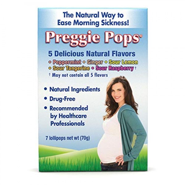 Three Lollies Preggie Pops Variety Pack For Morning Sickness Rel
