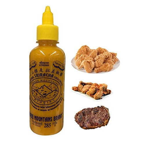 Original Three Mountain Sriracha Hot Chili Sauce Most Spicy Flav
