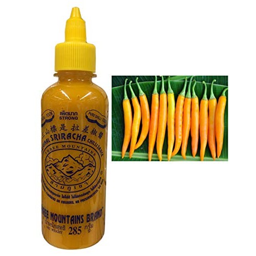 Original Three Mountain Sriracha Hot Chili Sauce Most Spicy Flav