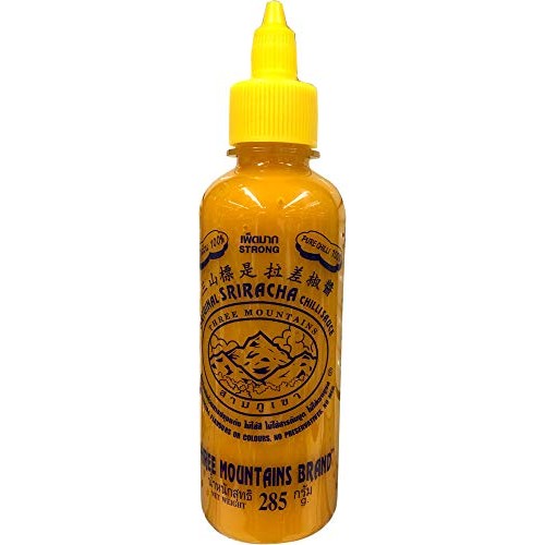 Original Three Mountain Sriracha Hot Chili Sauce Most Spicy Flav