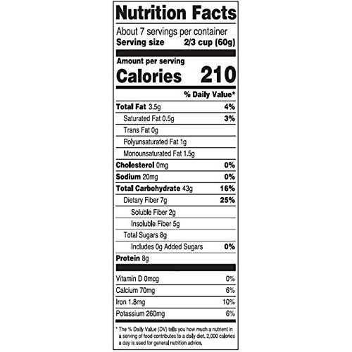 Alpen No Sugar Added Muesli, Swiss Style Muesli Cereal, Whole Gr