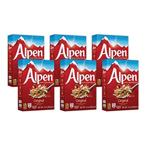 Alpen Original Muesli, Swiss Style Muesli Cereal, Whole Grain, N...