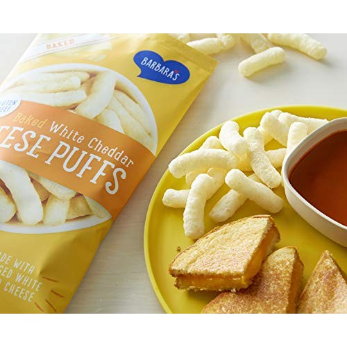 Barbaras Baked White Cheddar Cheese Puff, Gluten Free, 5.5 Oz B