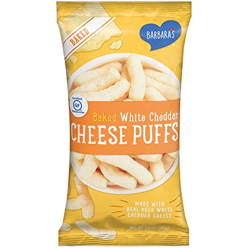 Barbaras Baked White Cheddar Cheese Puff, Gluten Free, 5.5 Oz B
